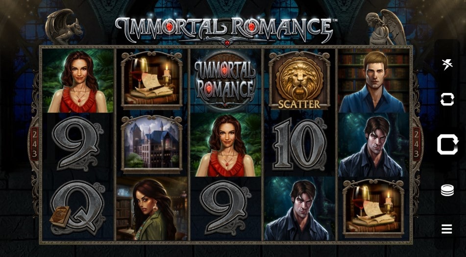 Характеристики онлайн слота Immortal Romance